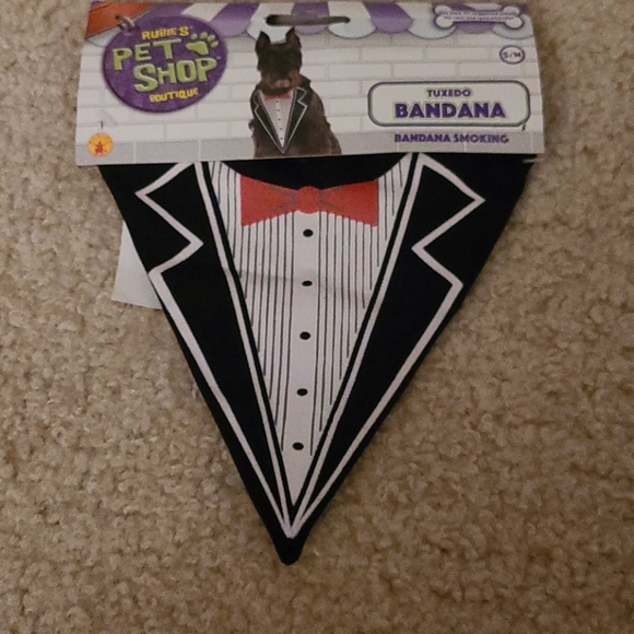 Rubie's Pet Shop Tuxedo Bandana - Picture 3 of 9